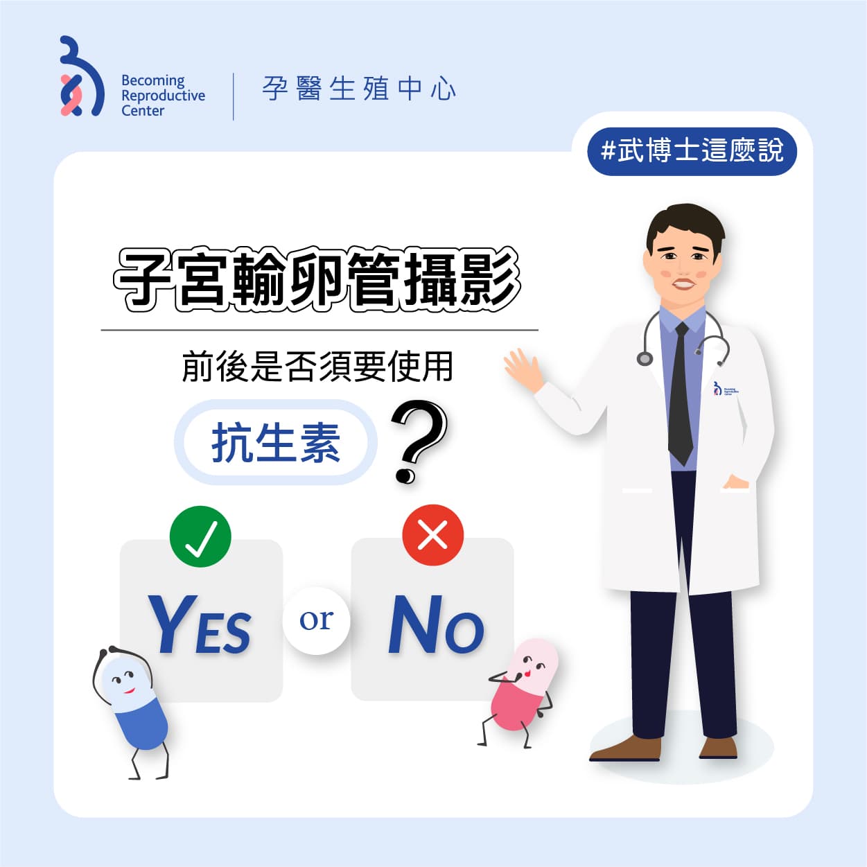 子宮輸卵管攝影前後是否須使用抗生素呢? .jpg